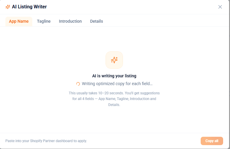 AI Listing Writer