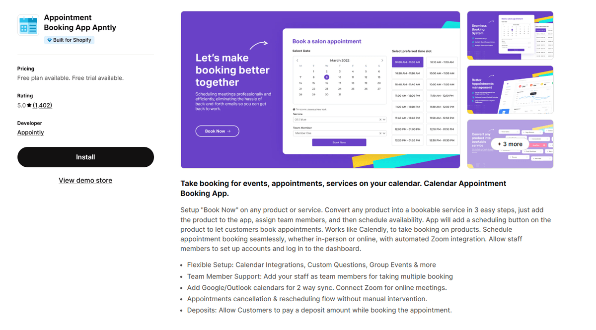 Appointment Booking App Apntly