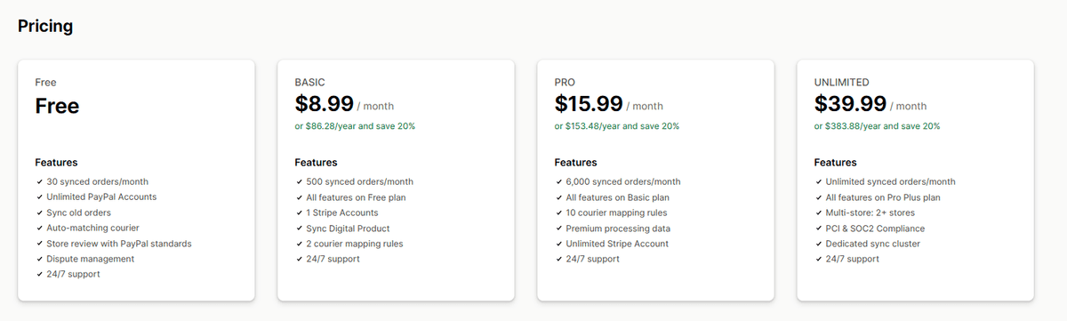 Freemium pricing example