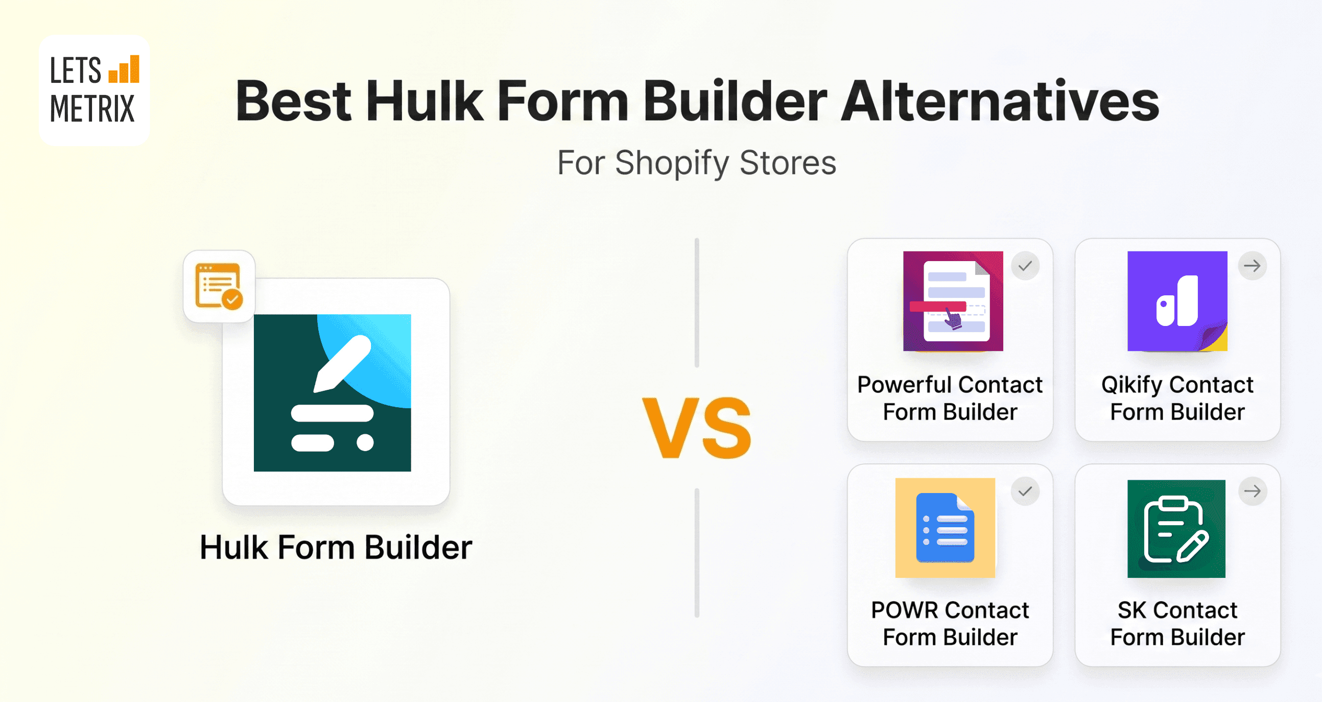 5 Best Hulk Contact Form Builder Alternatives for your Shopify Stores
