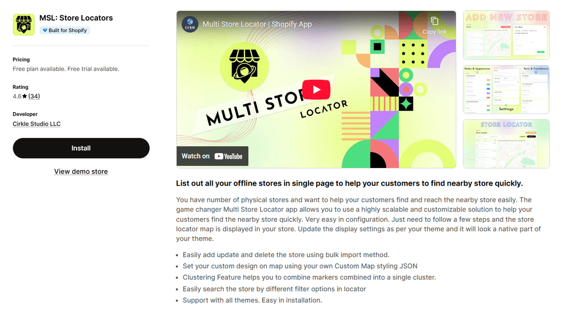 MSL: Store Locators