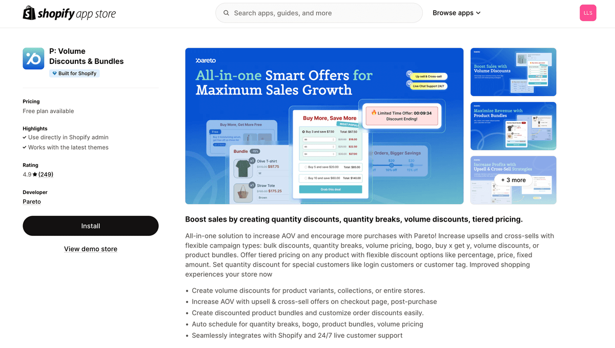 P: Volume Discounts & Bundles