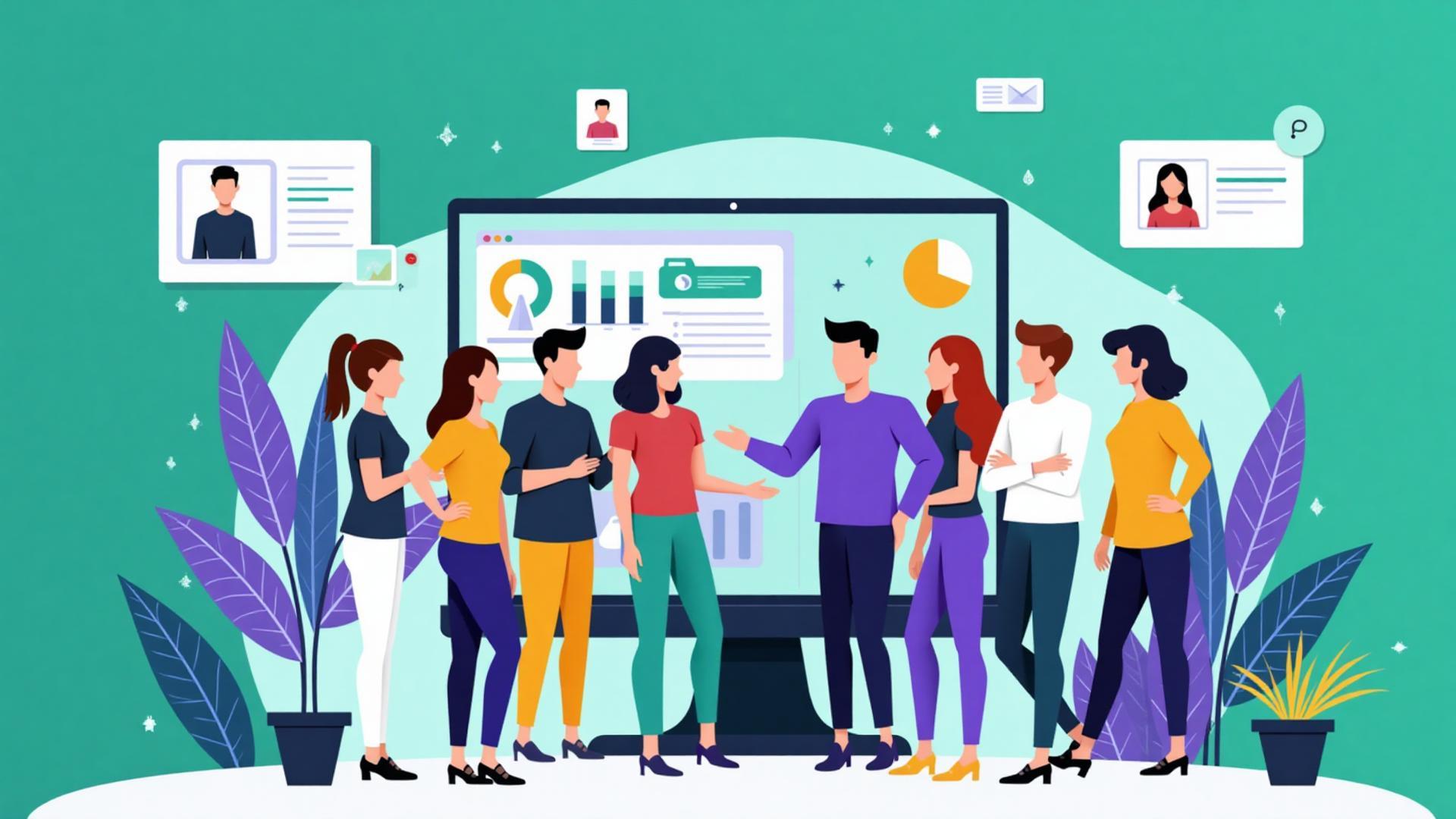 Buyer Persona Creation Illustration