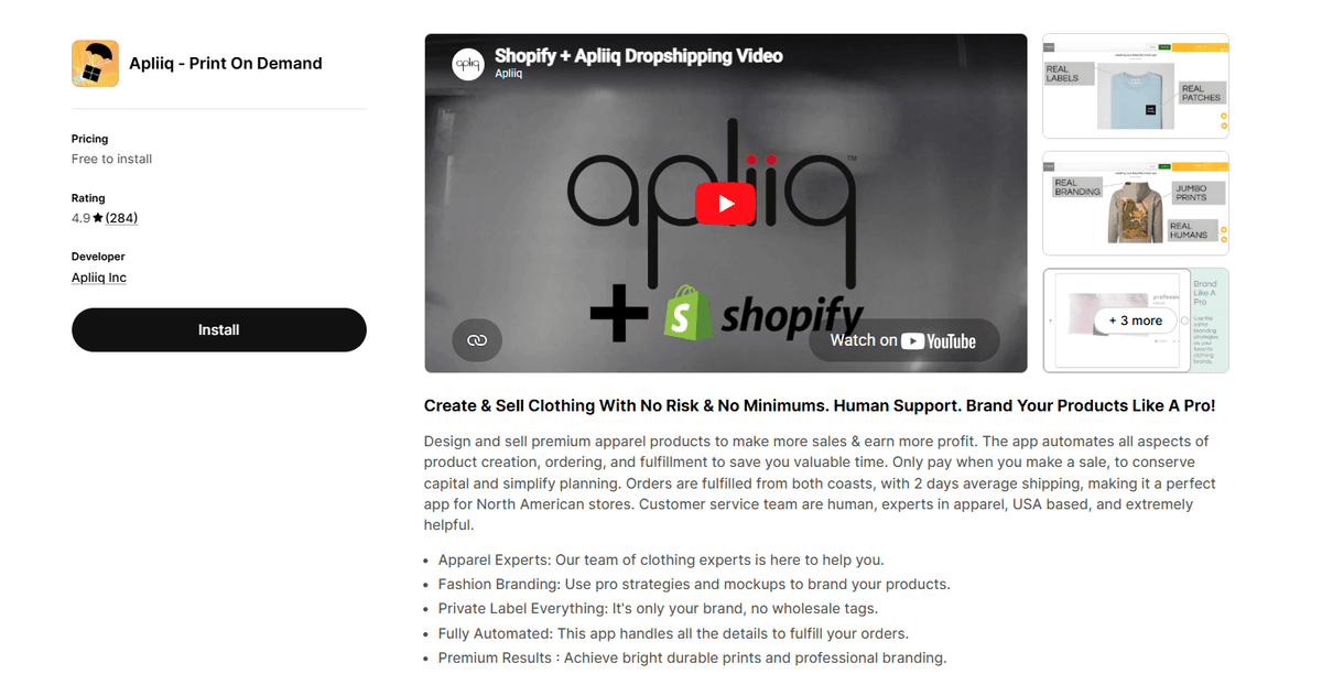 Apliiqa Print On Demand