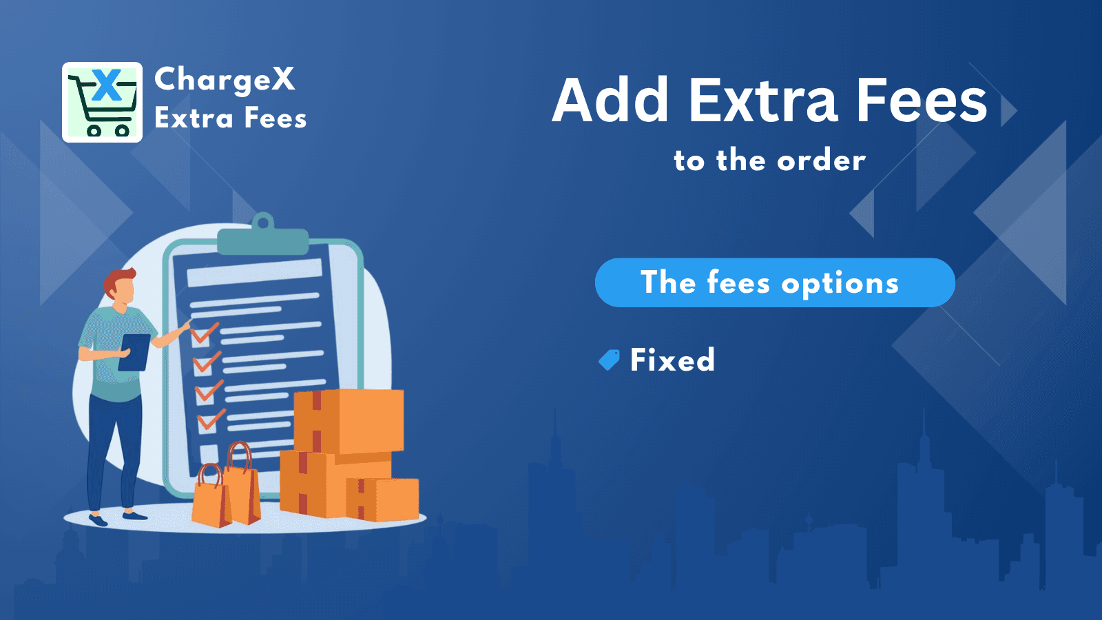 Easily Add Extra Fee to the order