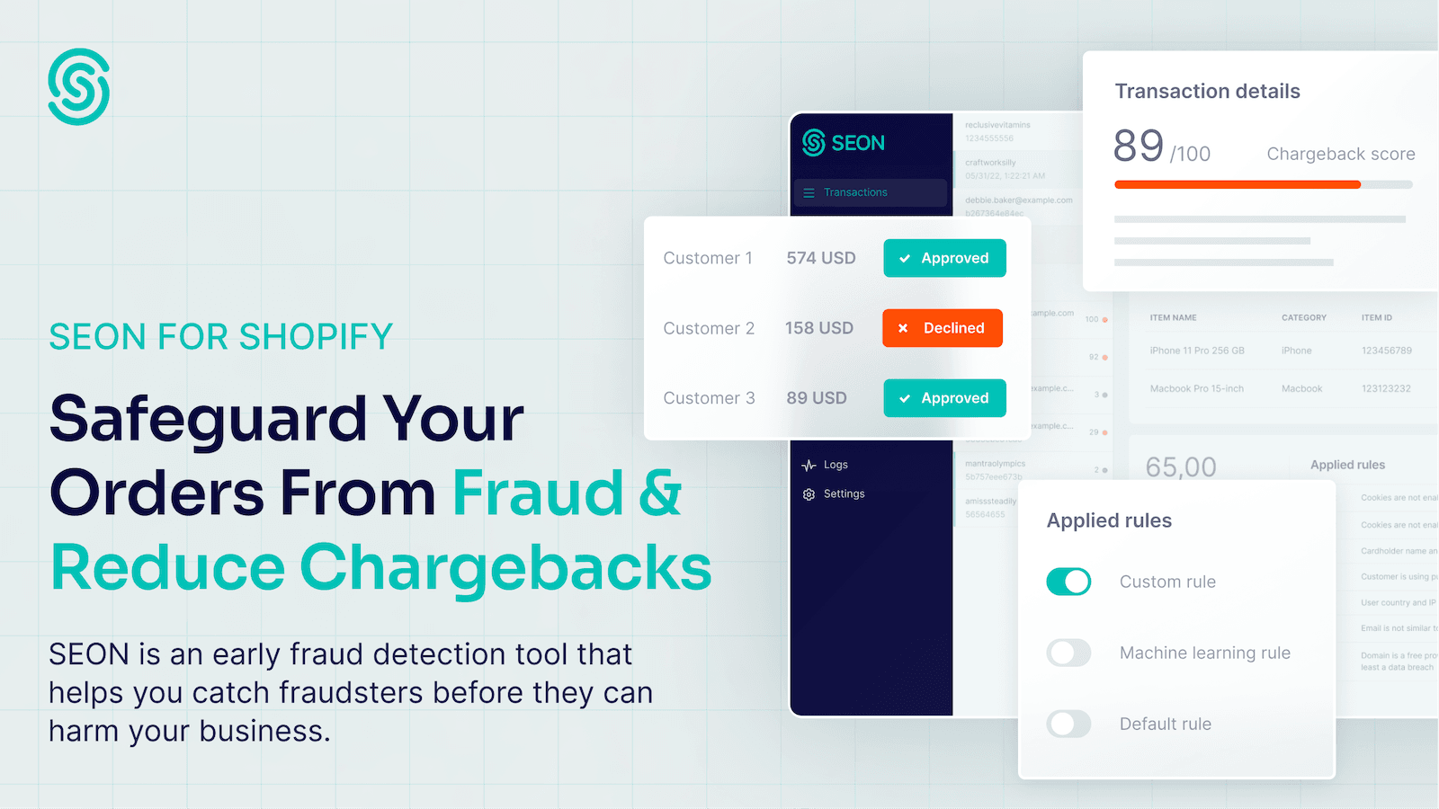 Fight Fraud and Reduce Chargebacks with SEON