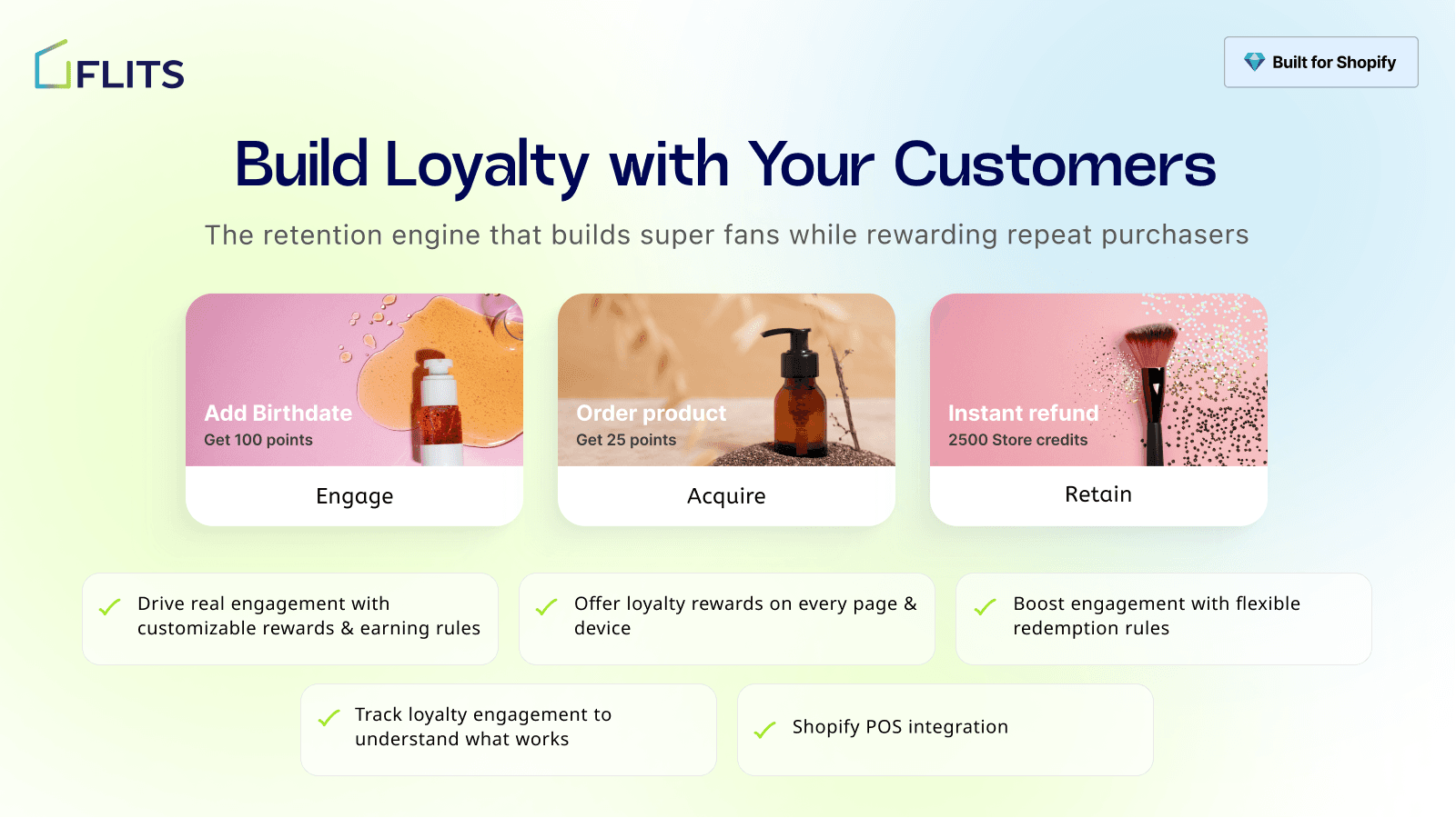 Fulfilling all loyalty needs of Shopify merchant