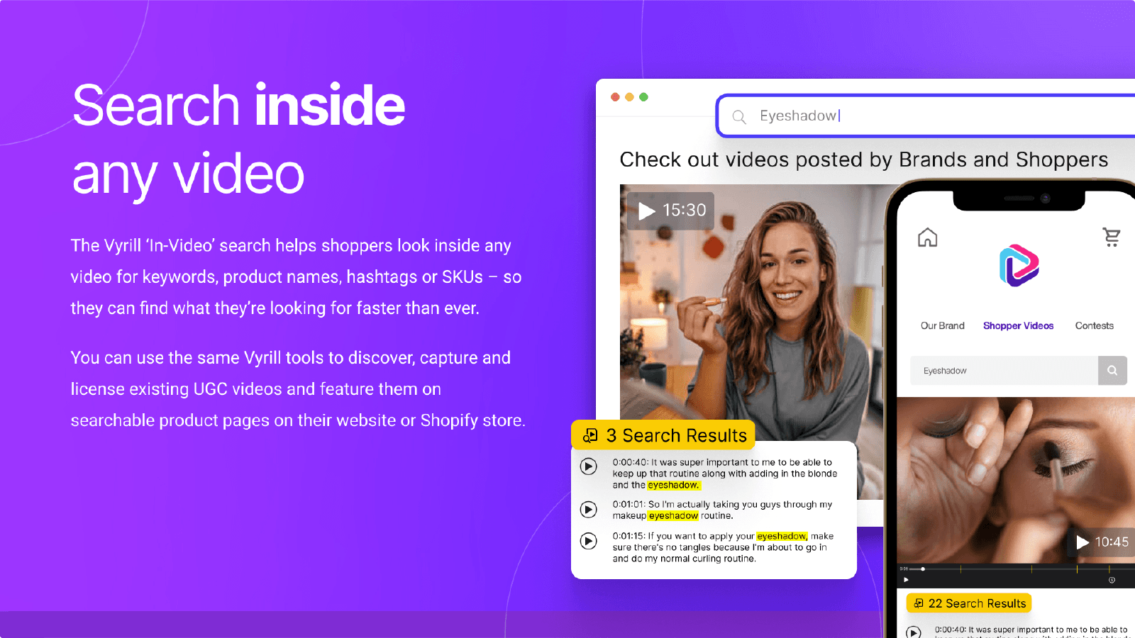 Vyrill-In-Video-Search