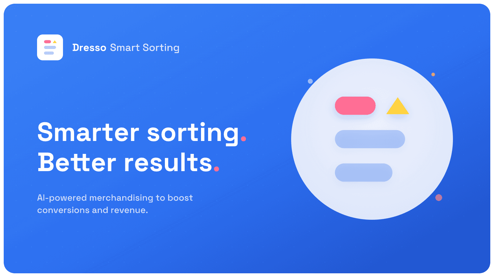 Dresso smart sorting better results cover