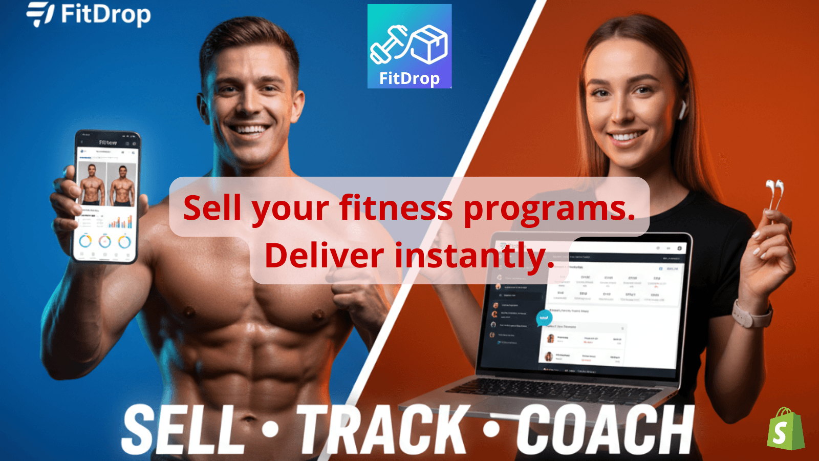 Sell your fitness programs. Deliver instantly.