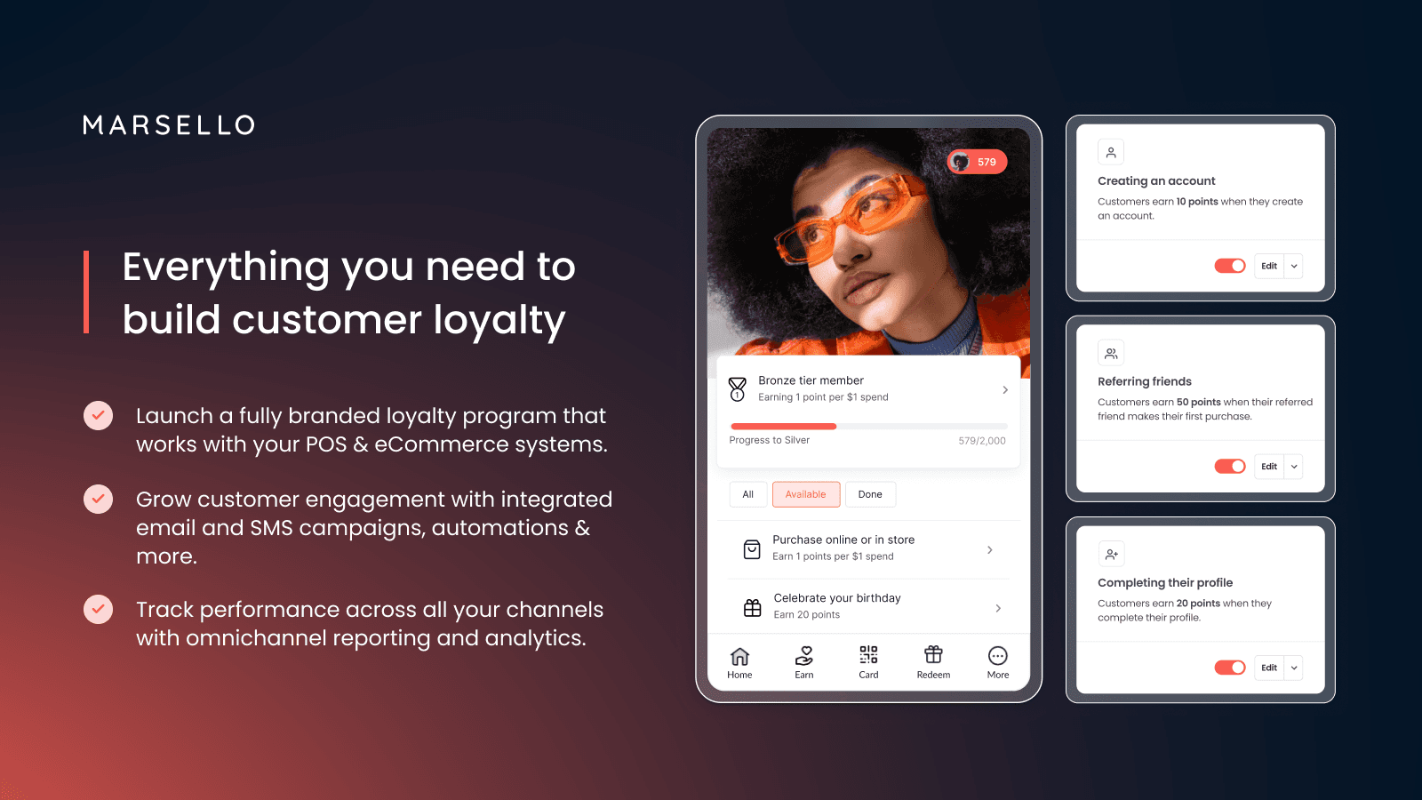 The omnichannel loyalty and marketing platform. POS & eCommerce.