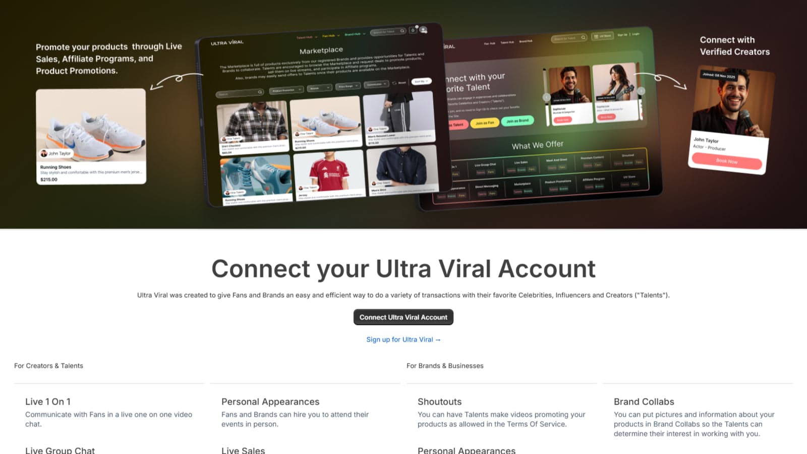 Bring Your Products To Ultra Viral
