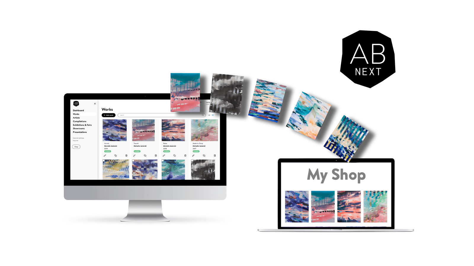 Transfer works from Artbutler NEXT