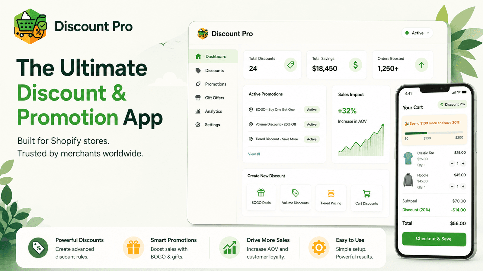 The Ultimate Discount & Promotion App