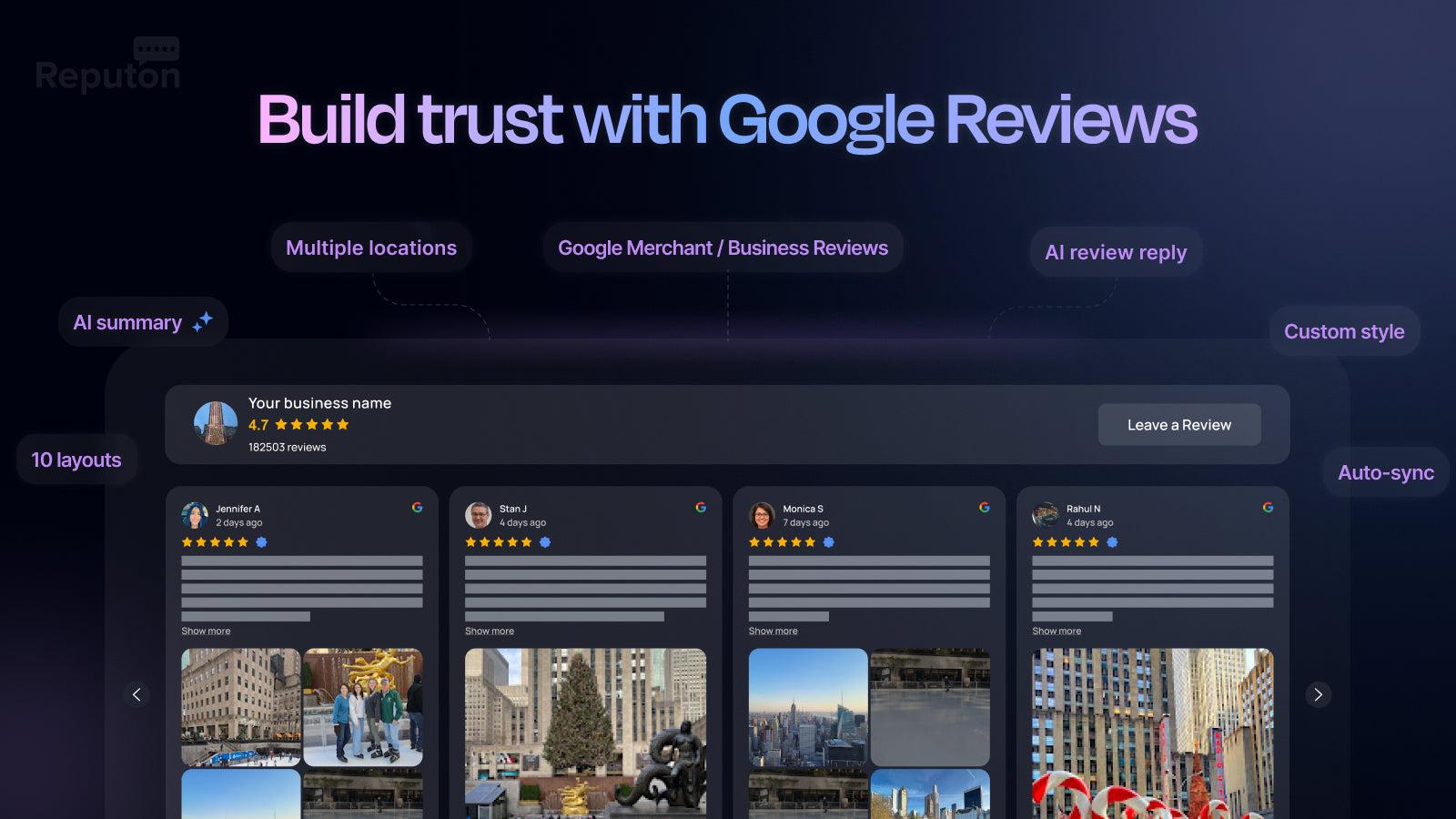 Google Reviews for Shopify