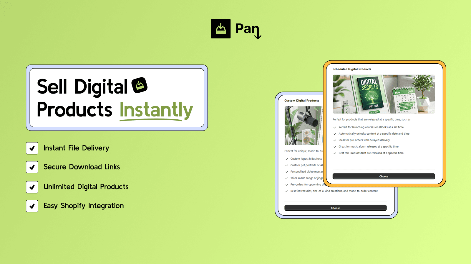 Pan - Easy Digital Downlaod