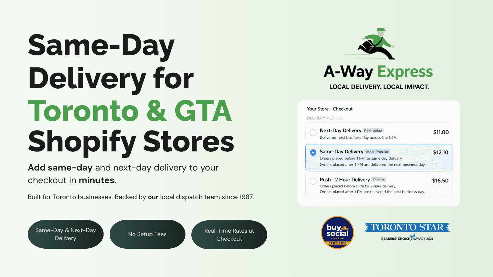 A-Way Express Courier - Local Delivery