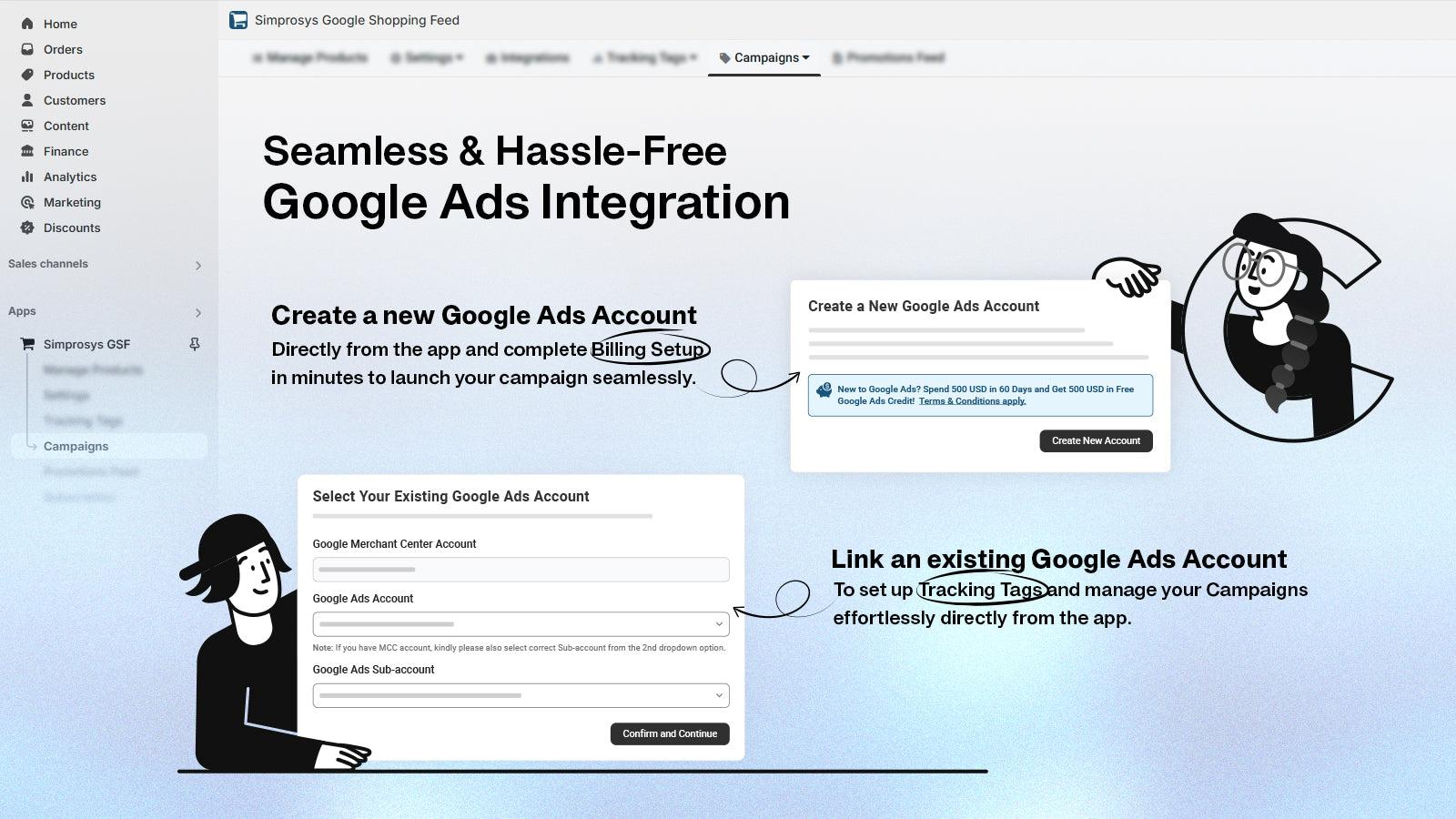 Seamless Integrations for Google Ads, Meta Ads & Microsoft Ads
