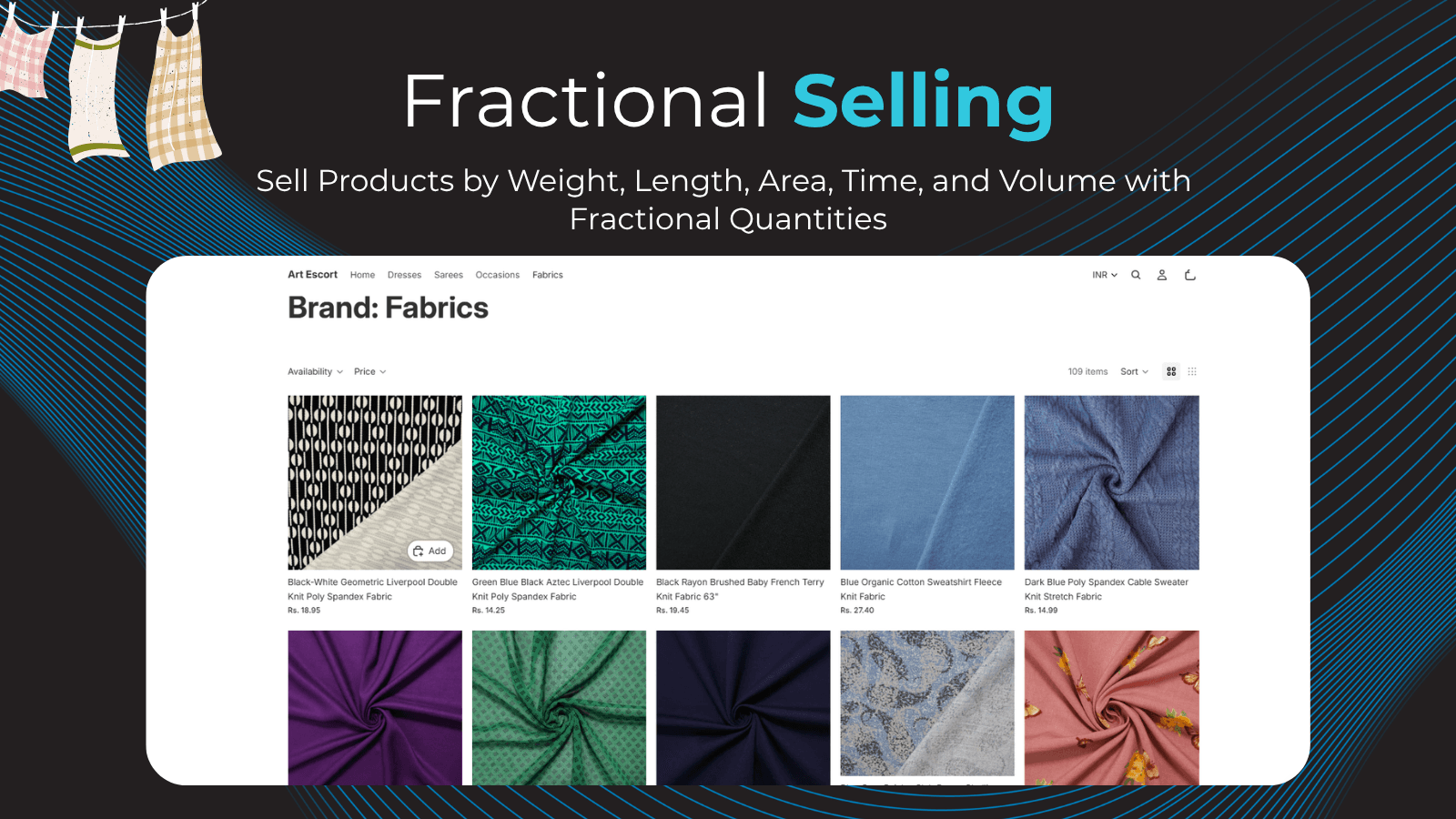 Fractional selling