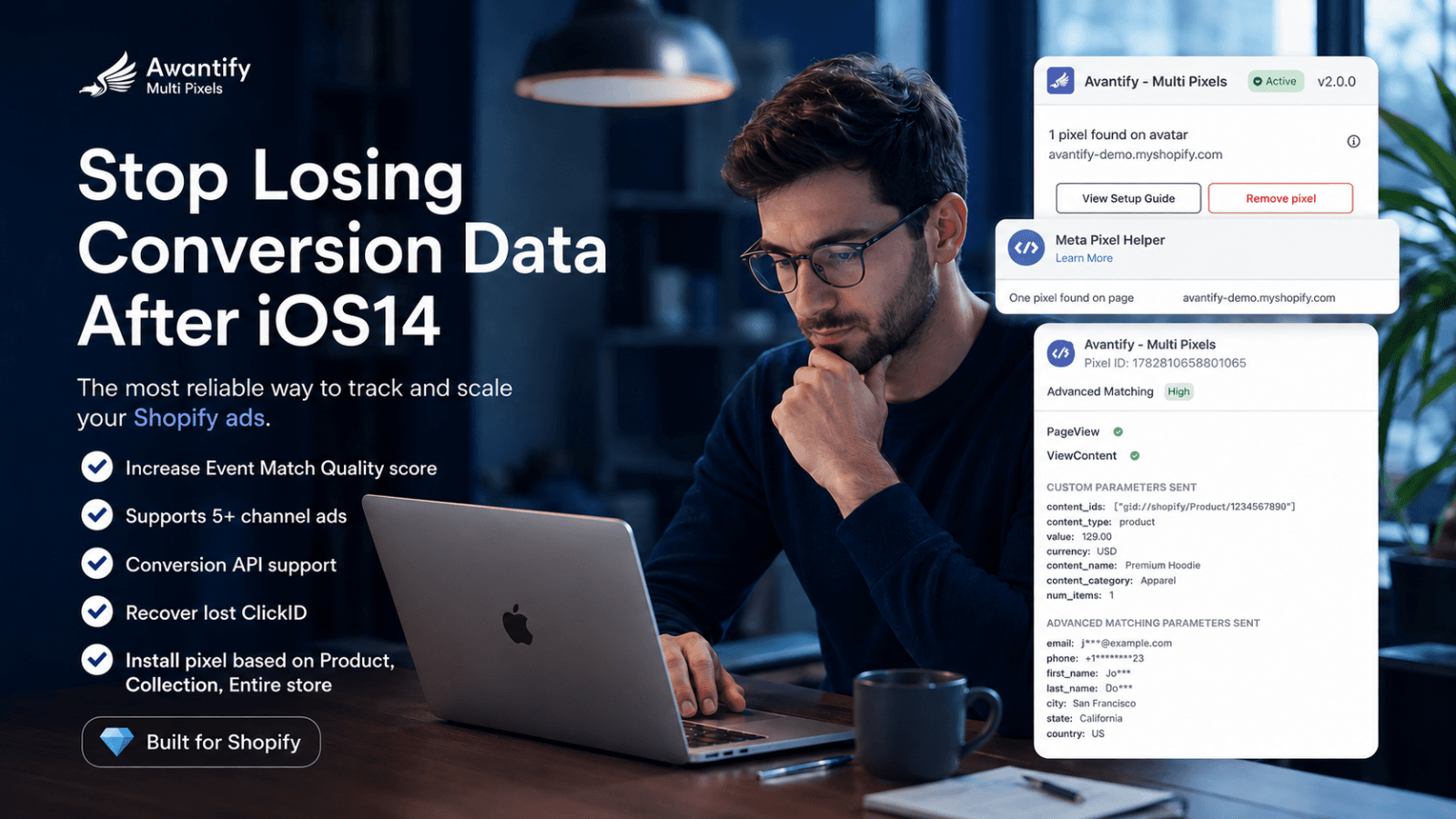 Track events via server side to minimize missed events