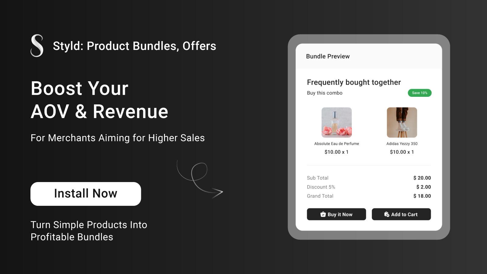 Product Bundles, Combo offers, Upsell, Deals & More
