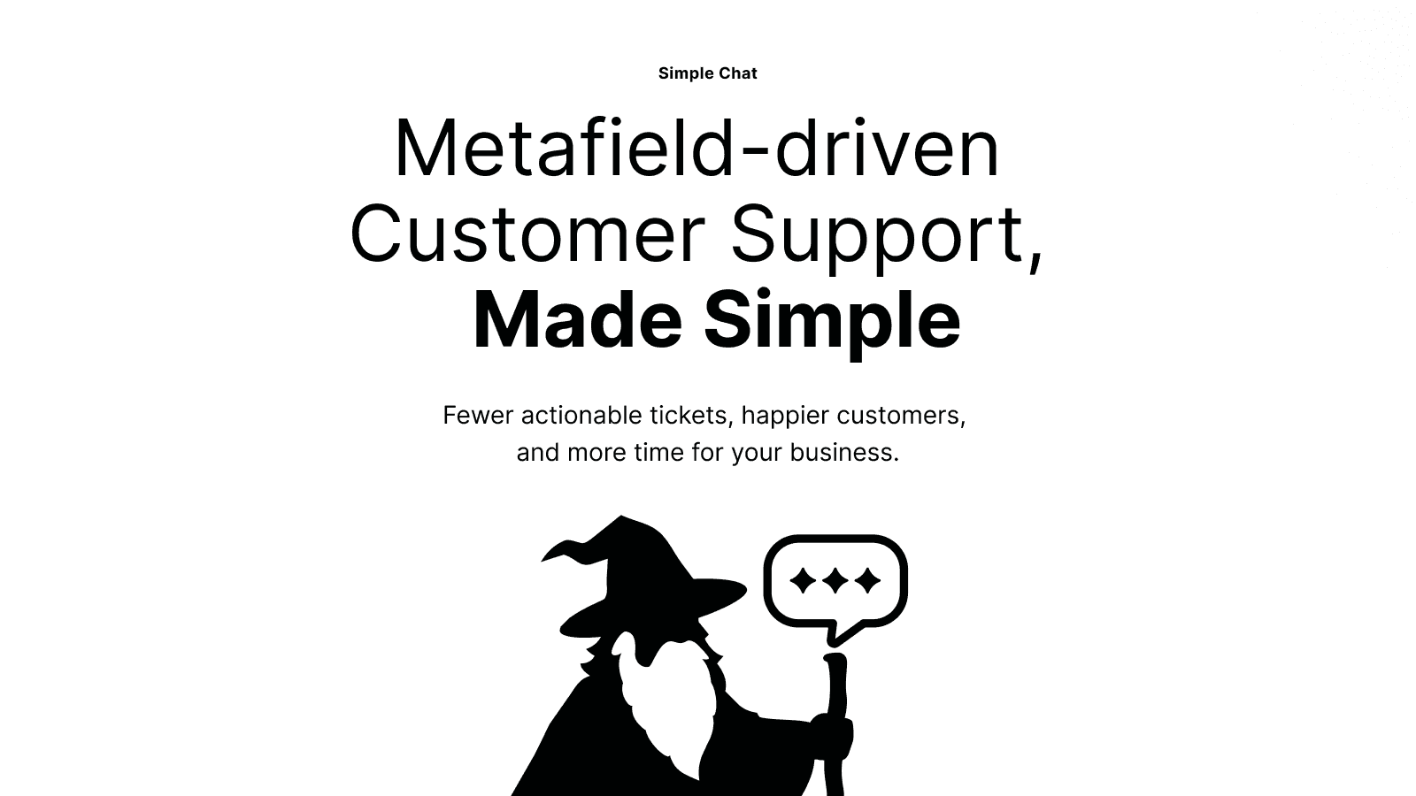 Banner: Metafield-driven customer support made simple