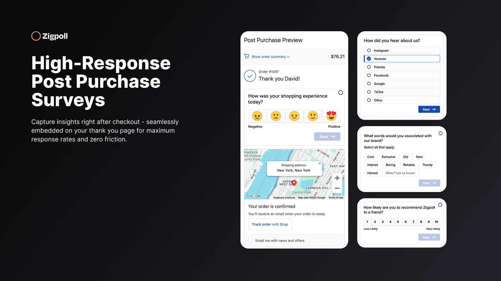 High-Response Post Purchase Surveys