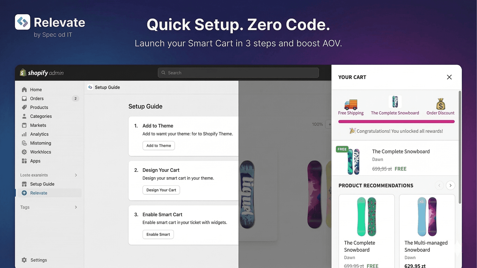 Relevate by Spec od IT - Smart Cart For Your Store