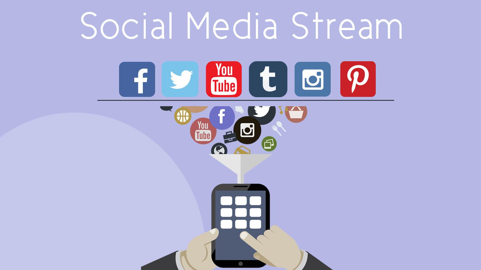 Give your website a fresh feel with your social media