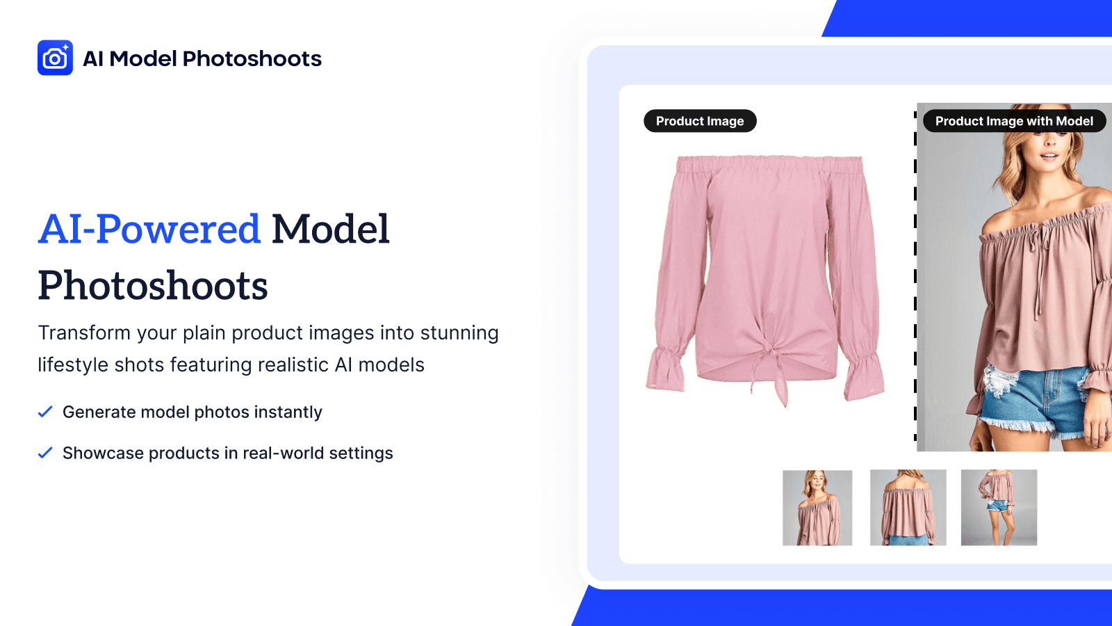 welcome to ai model photoshoots