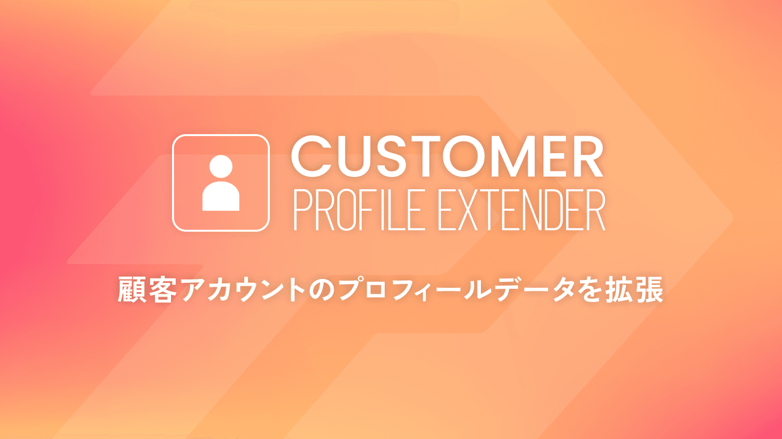 Customer Profile Extenderの機能概要