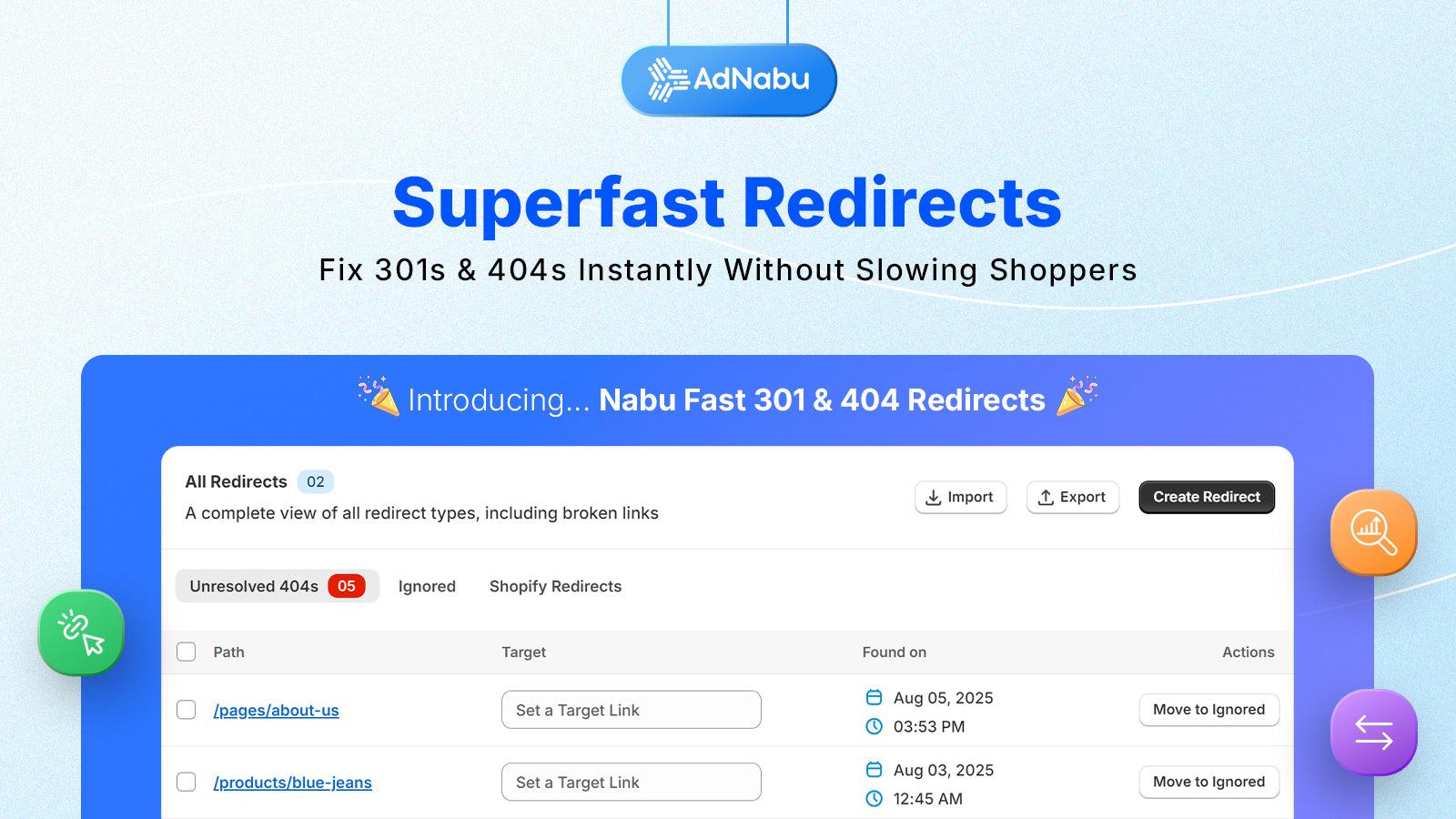 Fix 404 errors automatically for better SEO