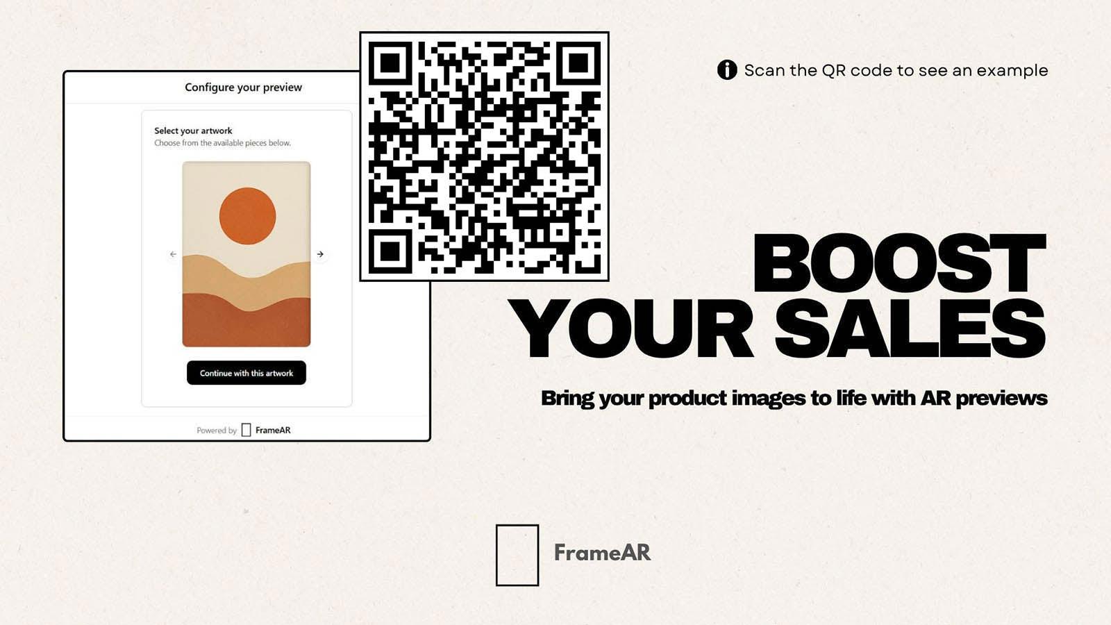 Bring your product images to life with AR previews