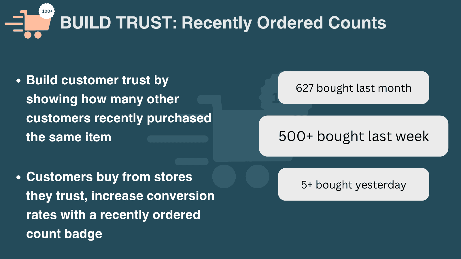 recently ordered badges