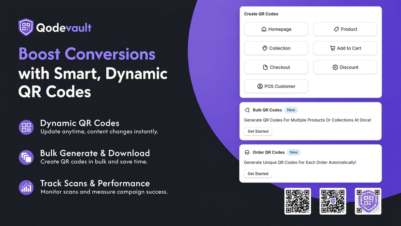 Boost Conversions with Smart, Dynamic QR Codes. Trackable QR