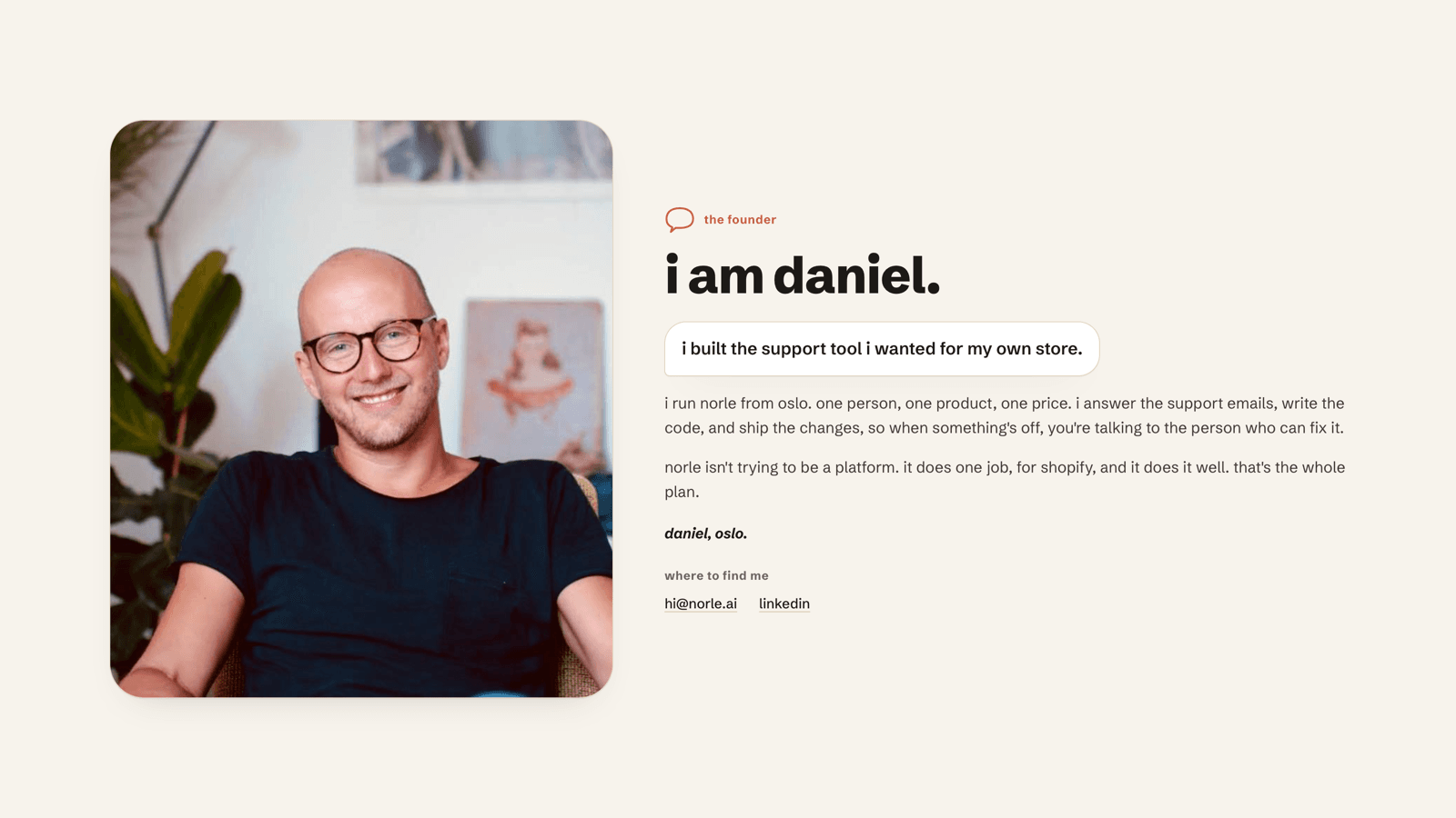 Daniel Andersson - Norle AI