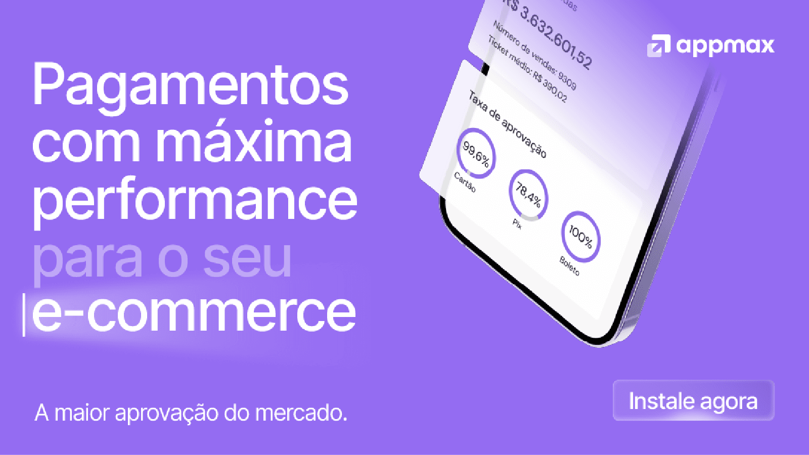 Comece a processar com a Appmax para maximizar seus resultados.