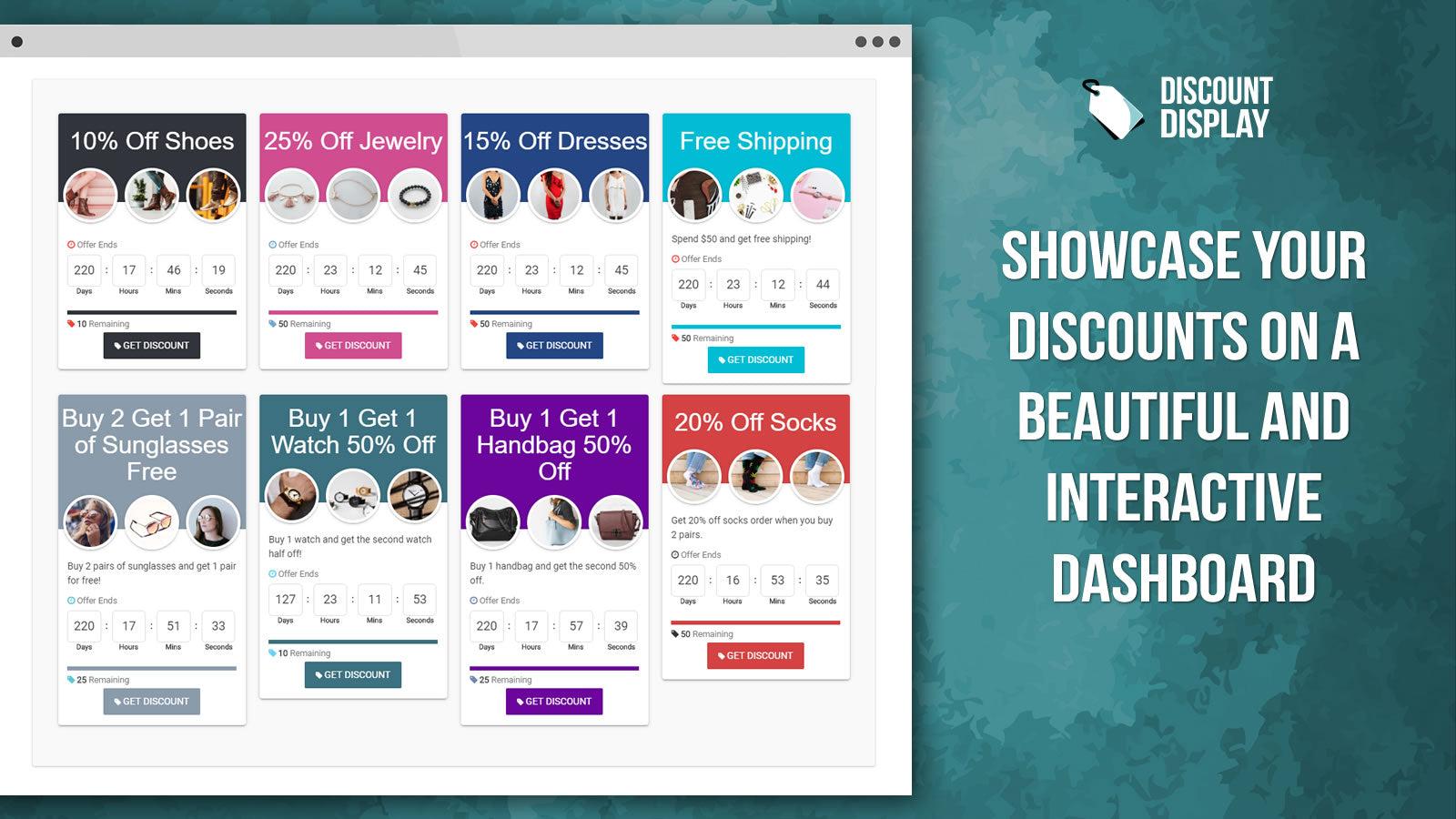 Discount Display feature media