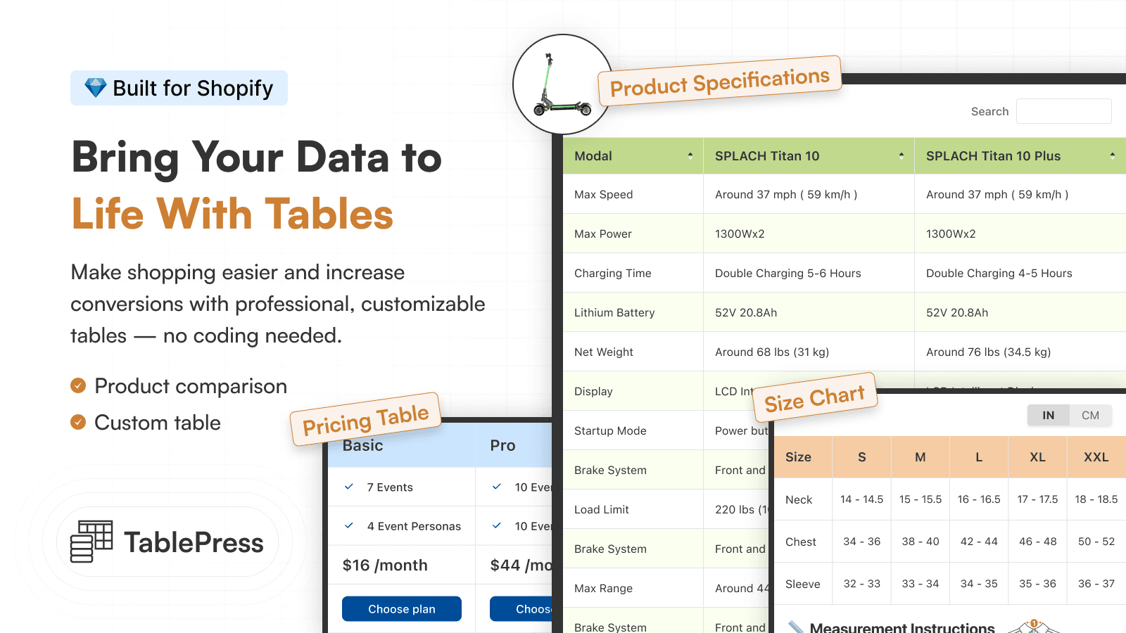 Best table builder app to create data tables