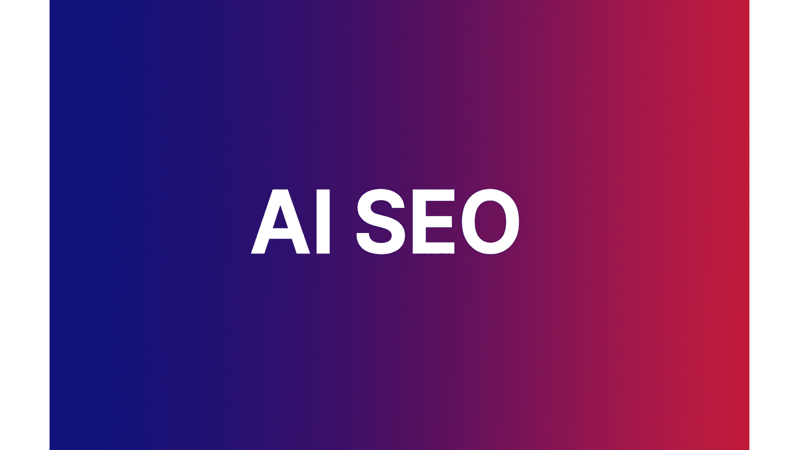 AI Search Optimization