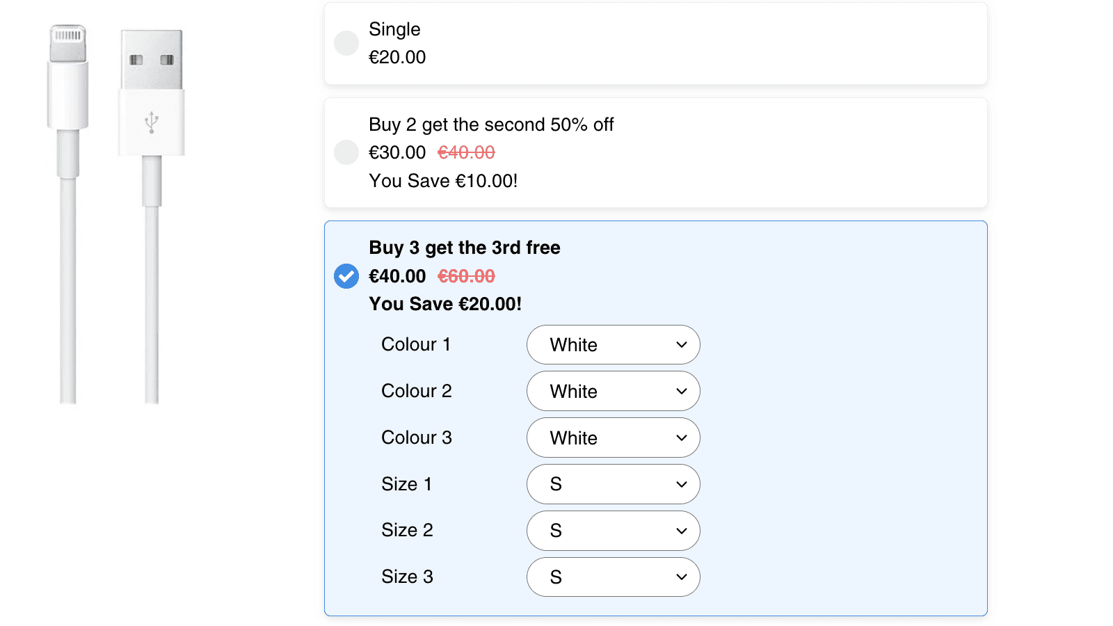 bundle products for a higher aov
