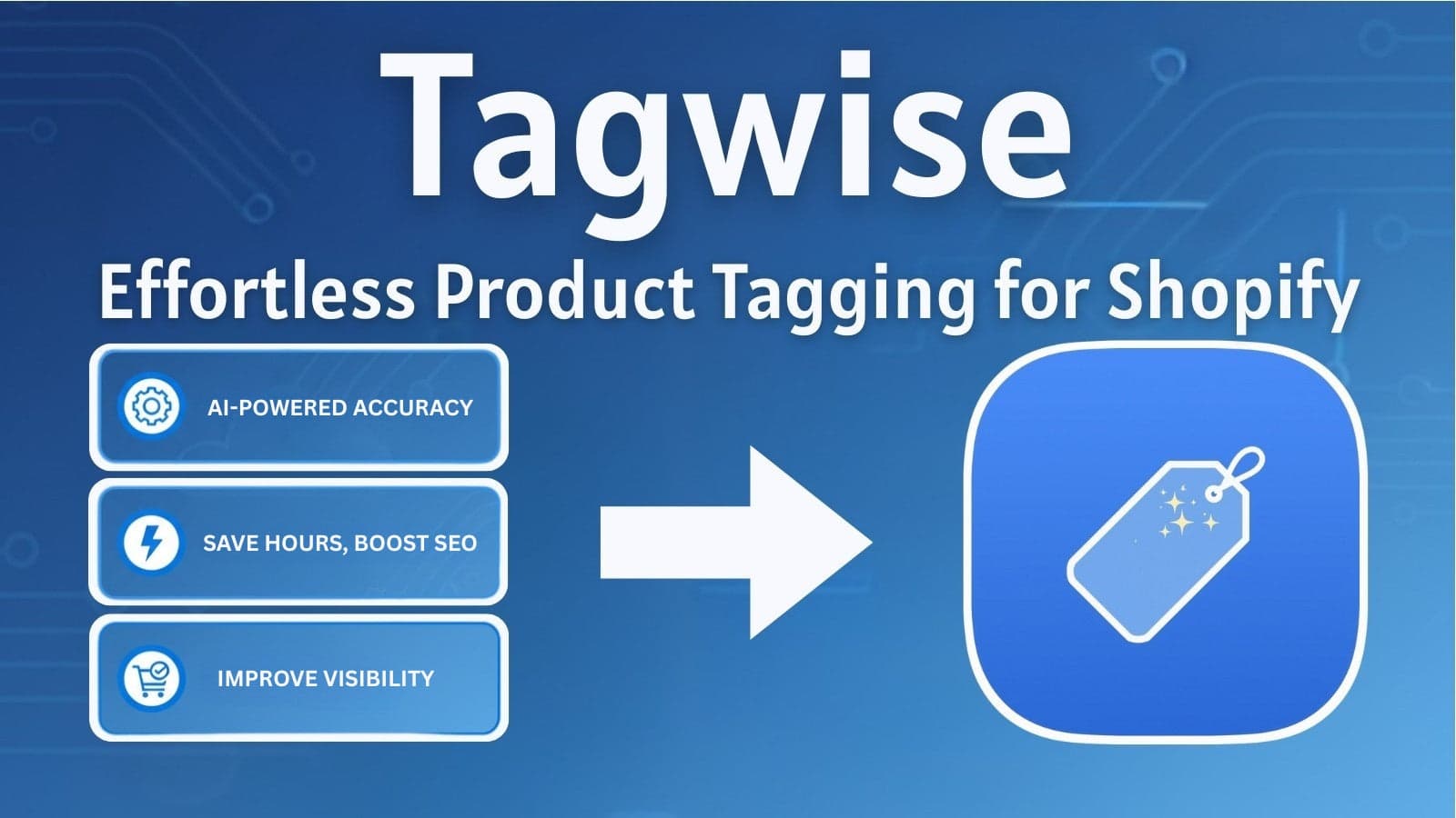 Shopify app for automated product tags and SEO optimization
