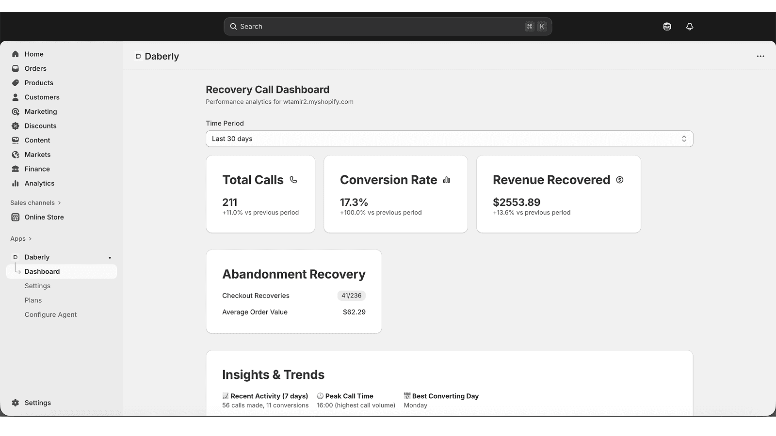 Personalized calls, real-time store data, actionable insights