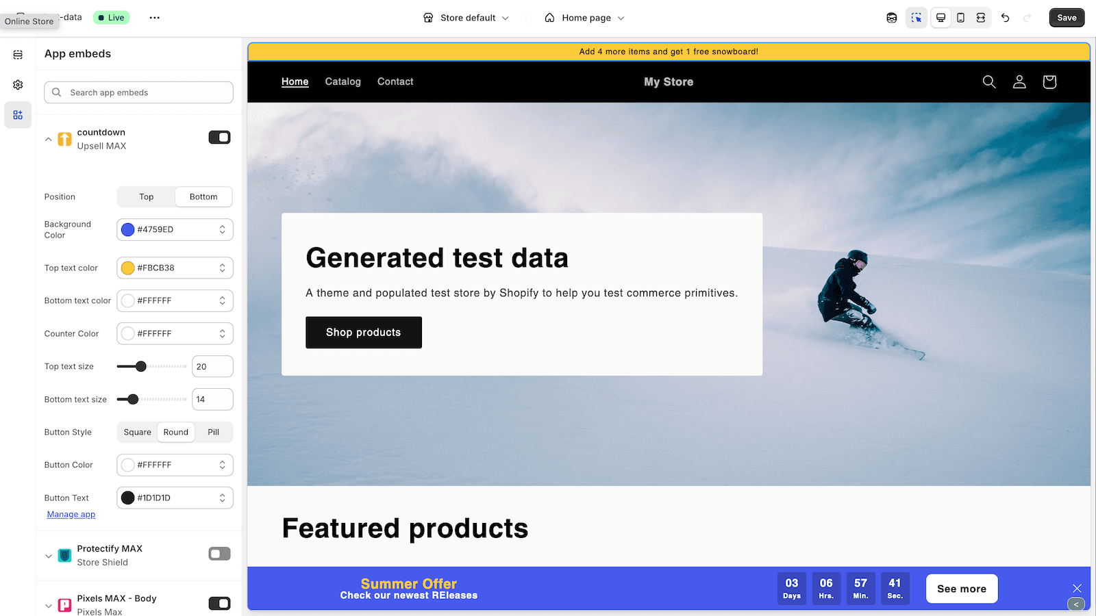 Upsell MAX Preview