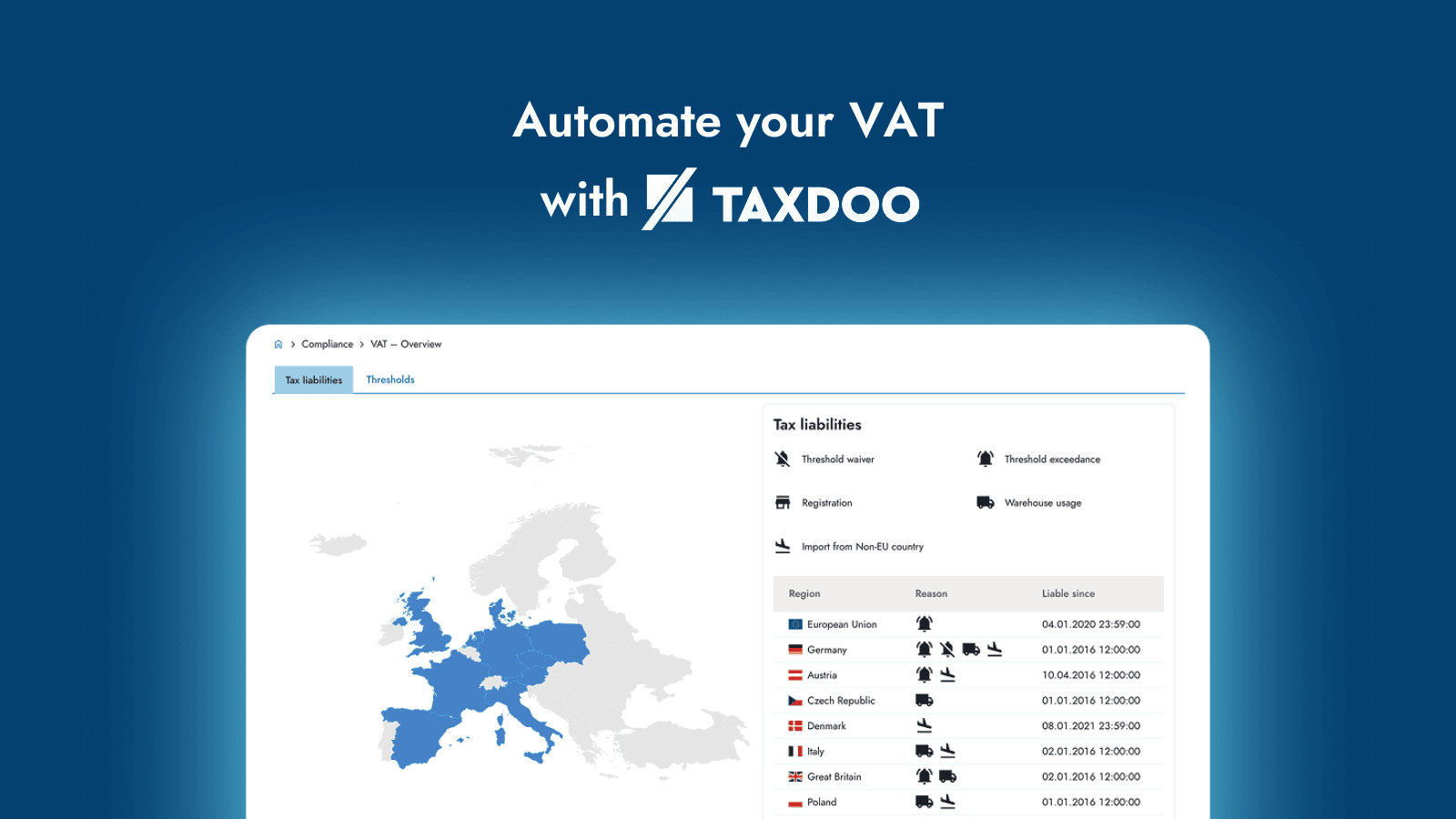 Taxdoo Dashboard