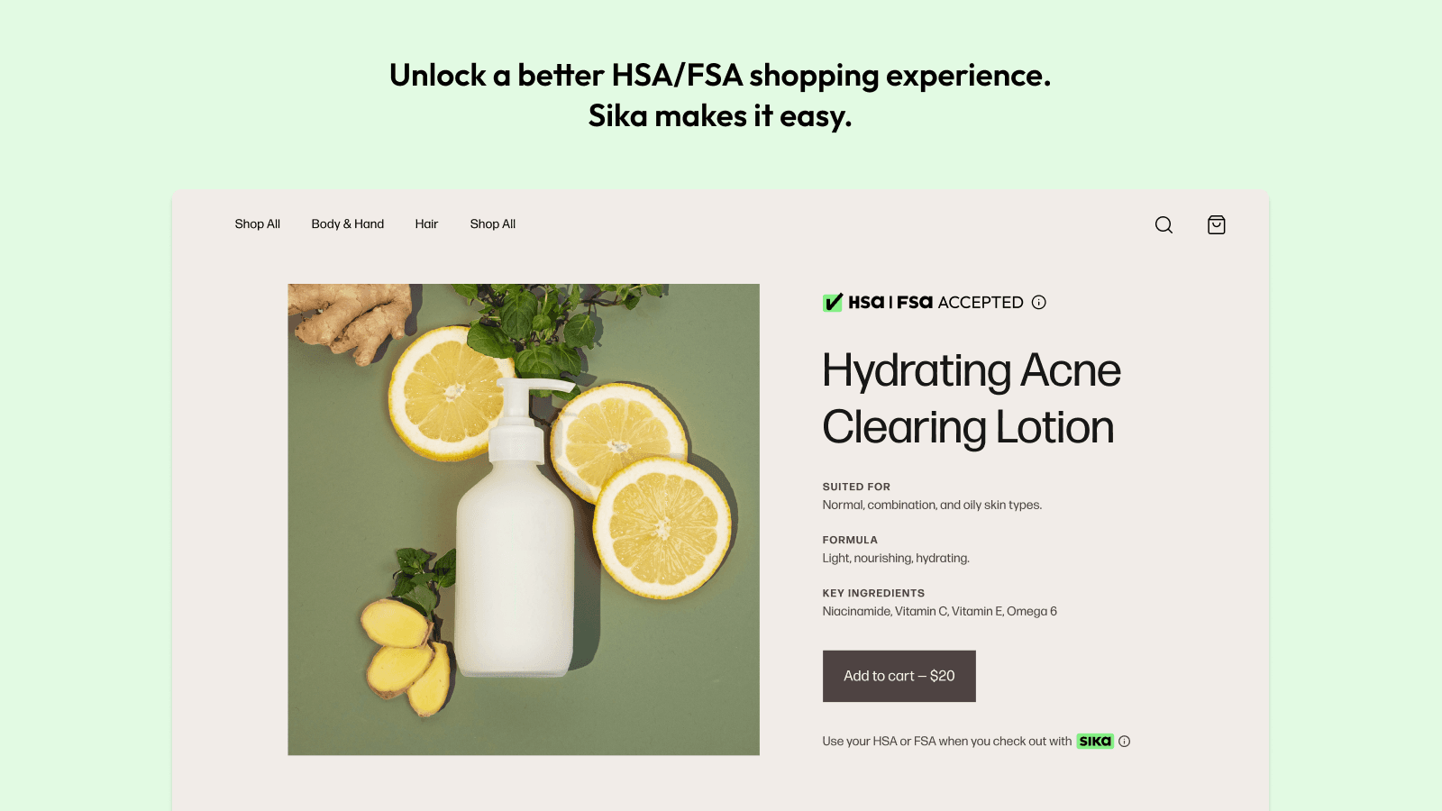 Unlock up to 40% savings with HSA/FSA payments