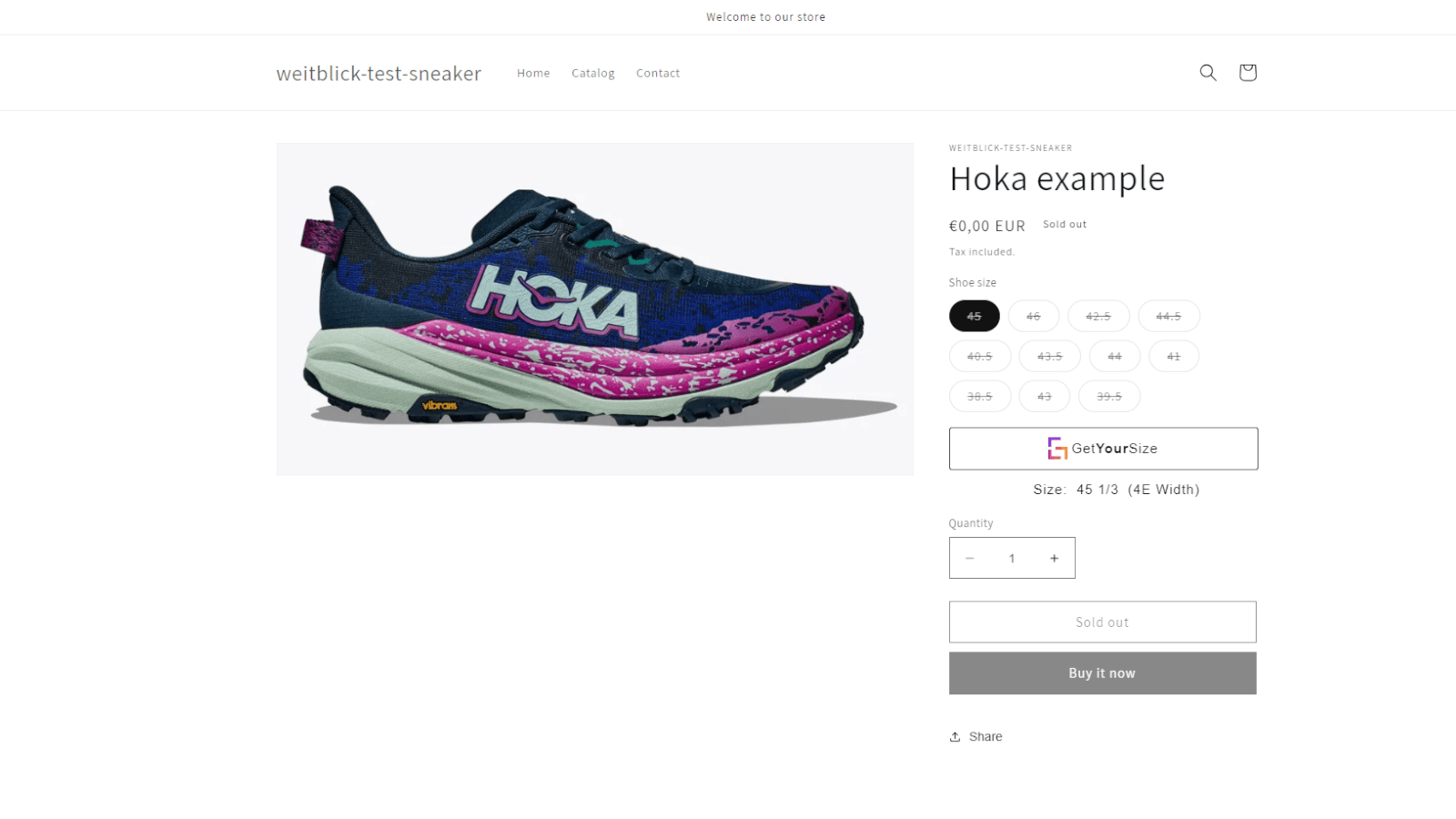 Ensure your customer buys only fitting shoes