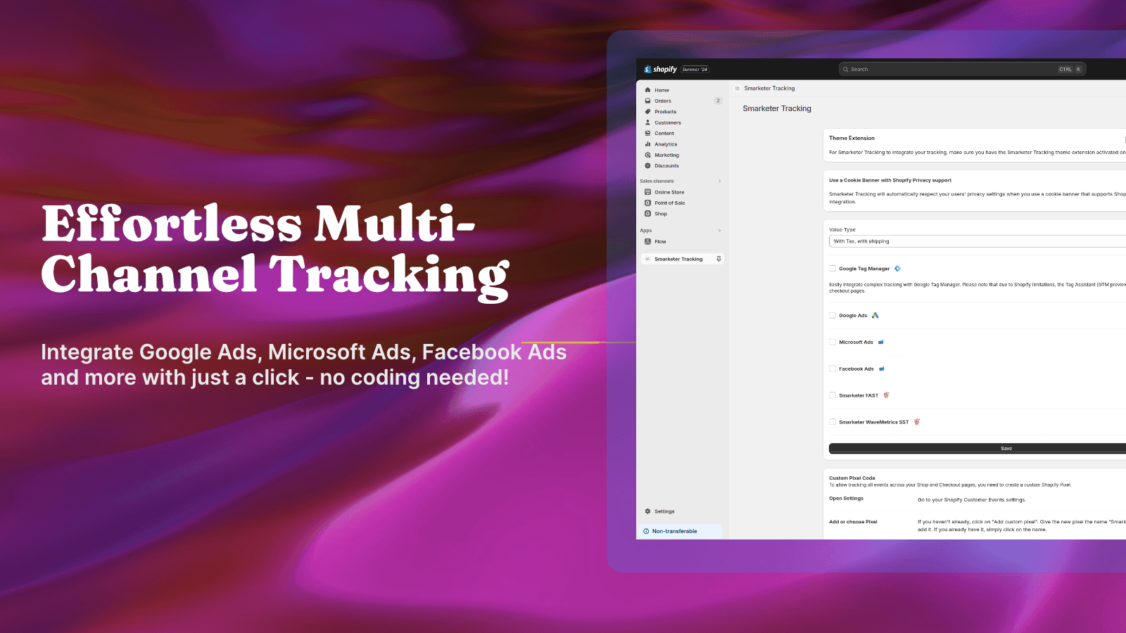 Effortless Multi-Channel Tracking