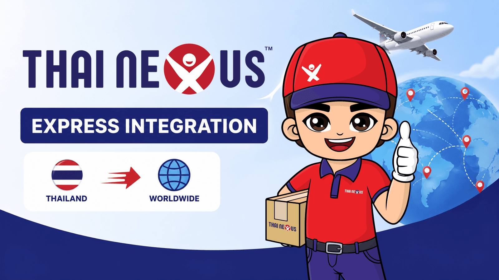 Thai Nexus Express integration for international shipping