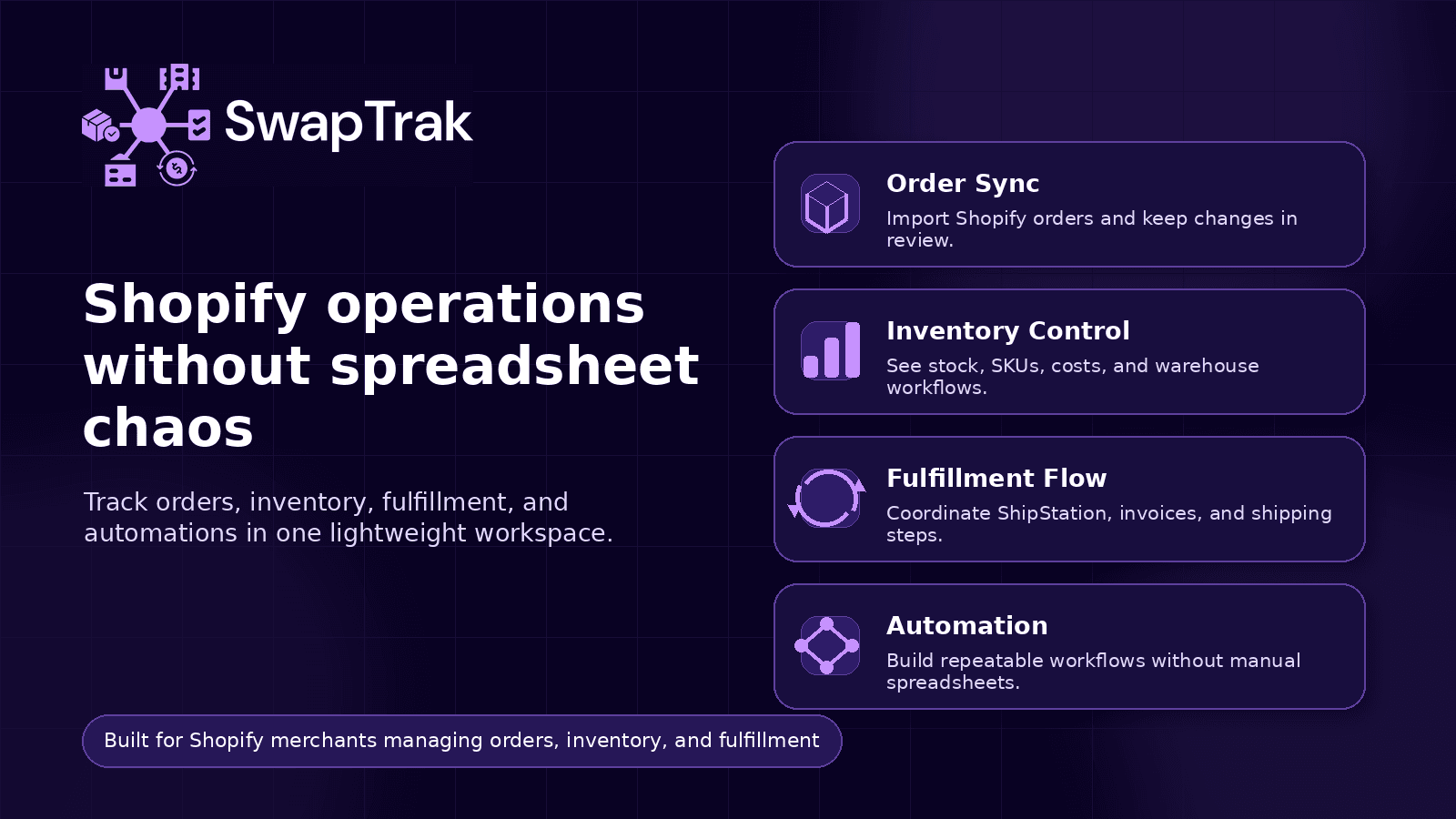 SwapTrak, Cin7 Alternative